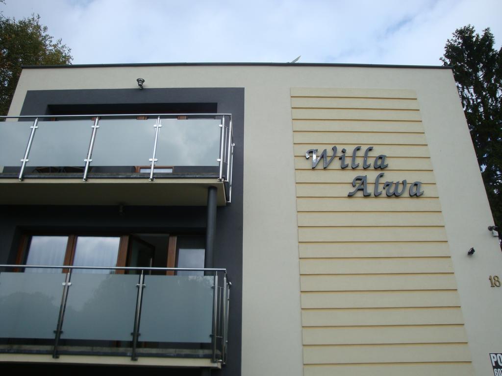 Willa Alwa Iława Exteriér fotografie